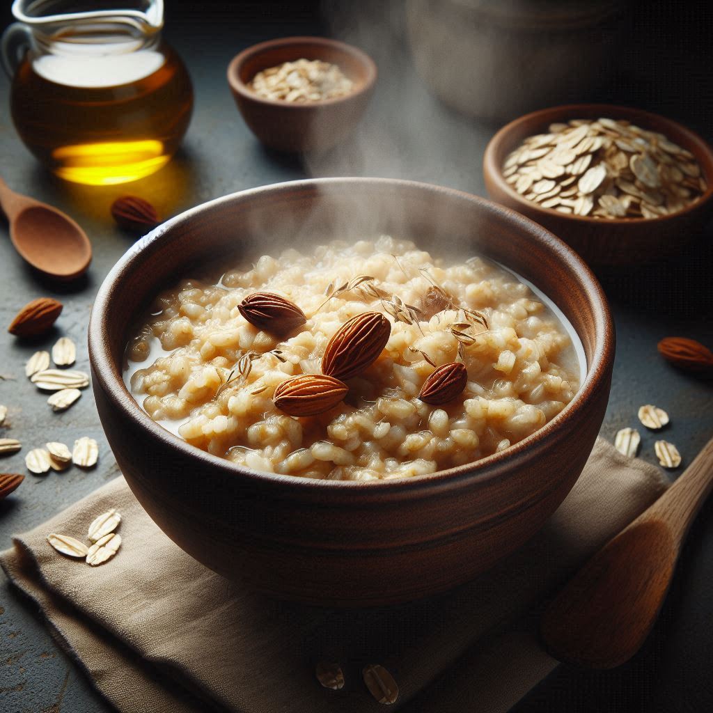 Steel Cut Oats with Apple Cider